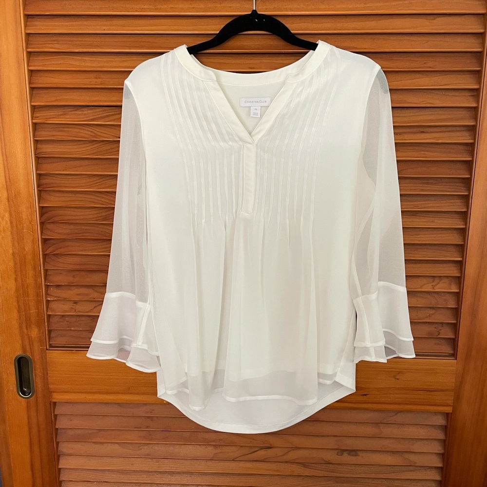 🌊Buy 2 get 1 Free 🌊 Charter club blouse
